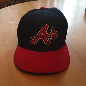 Atlanta Braves Fitted Hat / Cap, 7 5/8